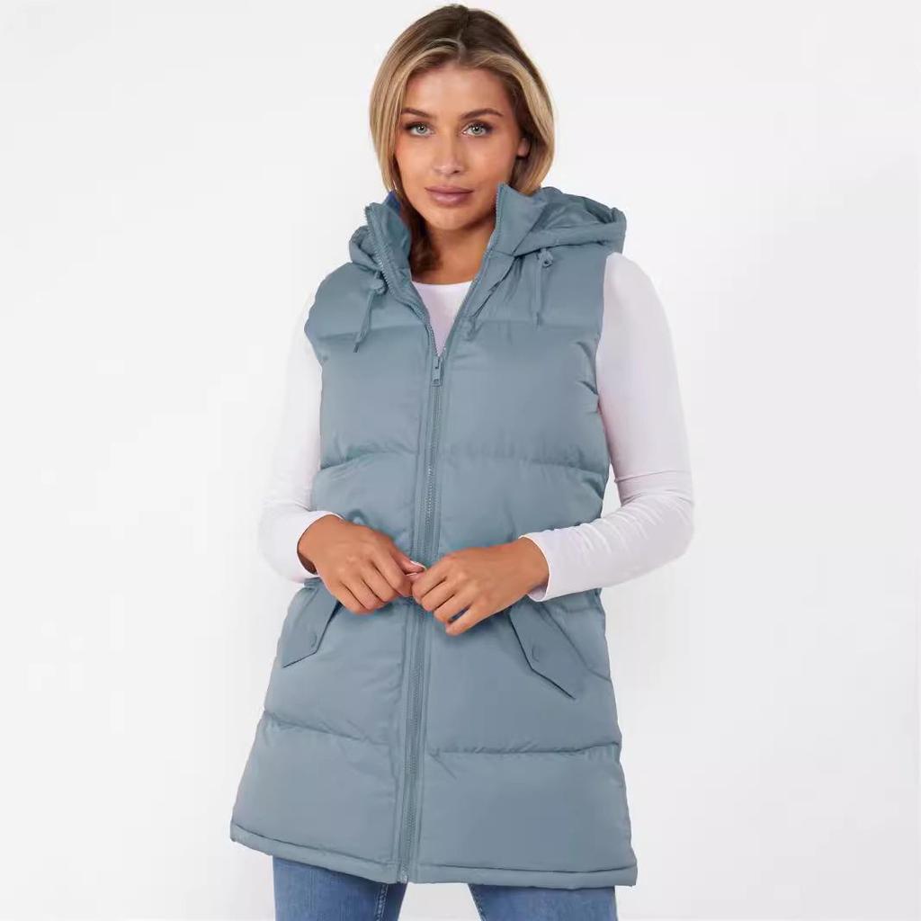 2024 Trendig Spliced Damhuva Väst