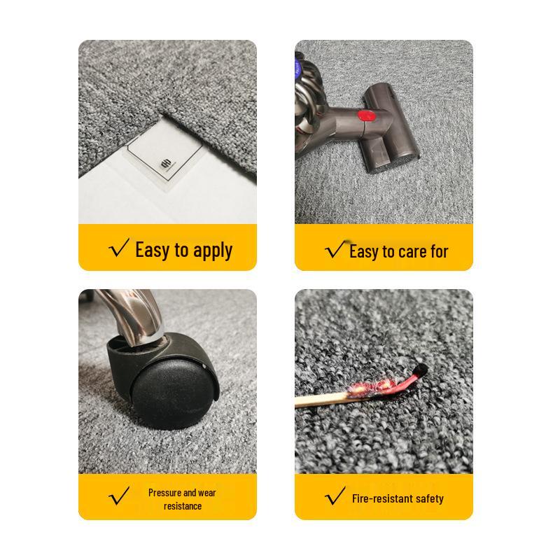 Verriegelbare Büroteppichfliesen - Vollständige Abdeckung für Geschäftsräume