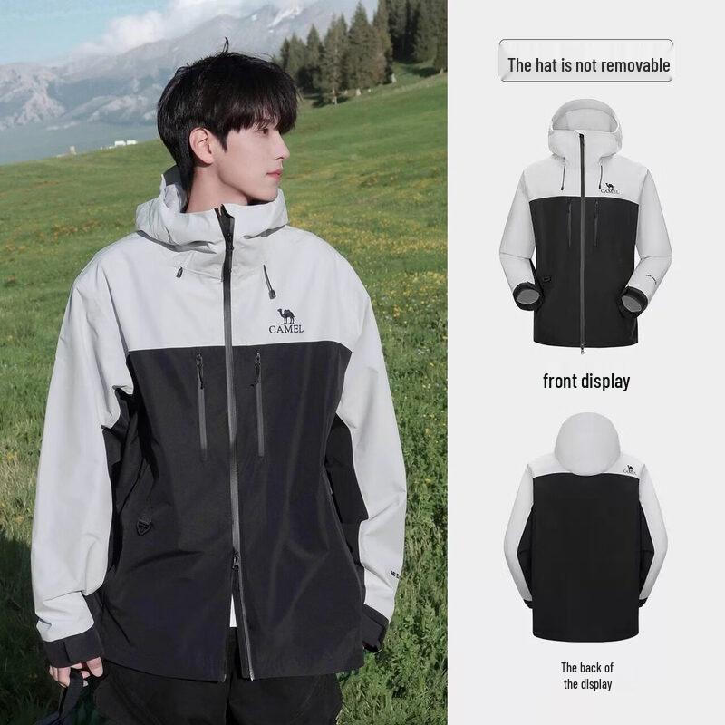 

CAMEL Водонепроницаемая куртка для улицы, однослойная, с жесткой оболочкой XXL