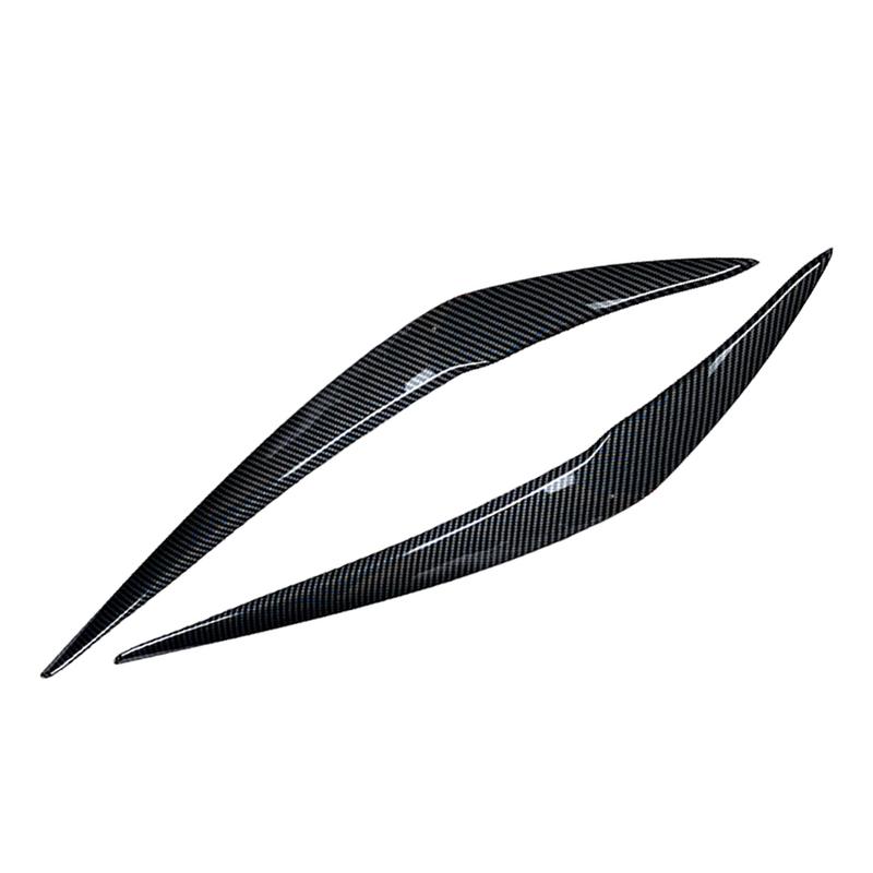 1Pair Car Front Headlight Eyebrow Eyelid Cover Accessories For BMW 1 Series F20 Late 118i 120i 2015 2016 2017 2018