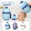 Baby-Bade-Ausspülbecher mit Griff und sanftem Wasserfluss-Design für Säuglinge und Kleinkinder, zum Waschen, Ausspülen von Shampoo und als Bade-Werkzeug