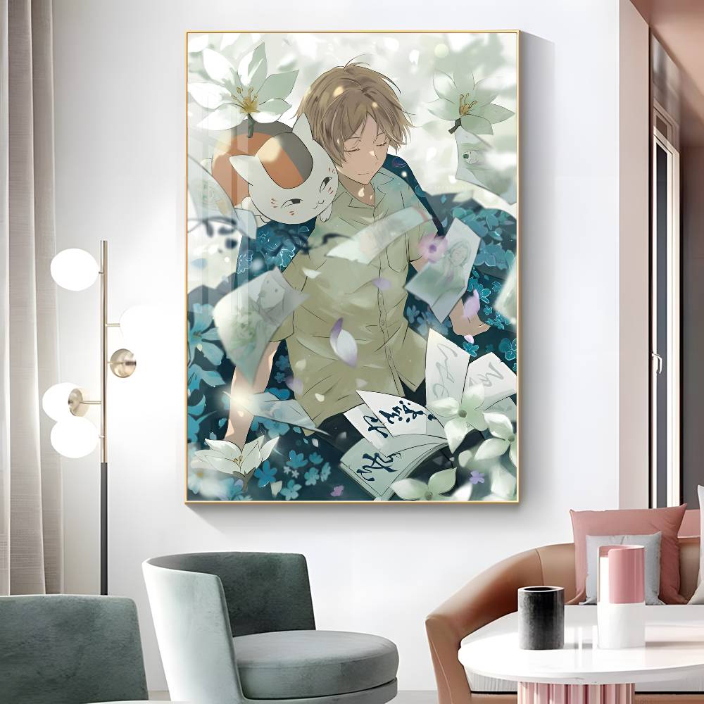 1pc Natsumes Book Of Friends Anime Poster Sticker Print Waterproof Wall Art For Living Room Bedroom Home Decor