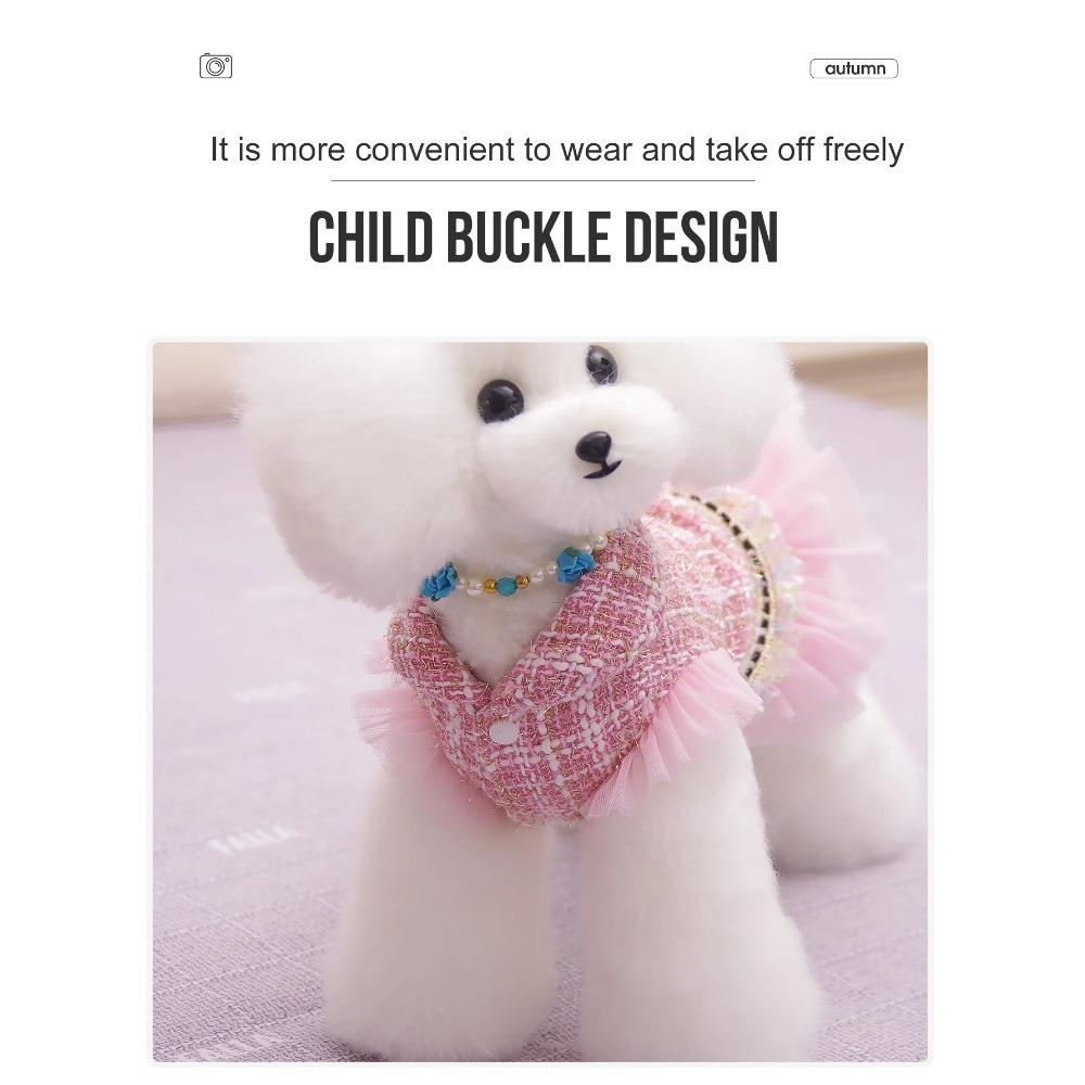 Dog Clothes Princess Dress & Jacket For Pets, Suitable For Poodle, Maltese, Yorkshire Terrier In Spring And Autumn