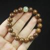 Golden Sandalwood 10mm Beaded Bracelet, DIY Style, Fashion Jewelry for Men and Women