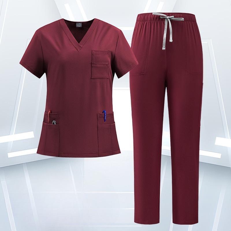 Hand-washing Clothes Women, Quick-drying Short-sleeved Surgical Gowns, Oral Nurses, Doctors, Overalls, Pet Hospital Overalls