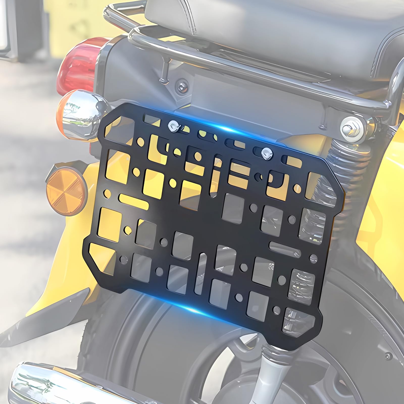 

Cross Cub CC50 CC110 Super Cub 50 110 Side Carrier Saddle Bag Support Tank Holder Side Luggage Rack Bike Rack Bracket Left and Right Set Both Sides