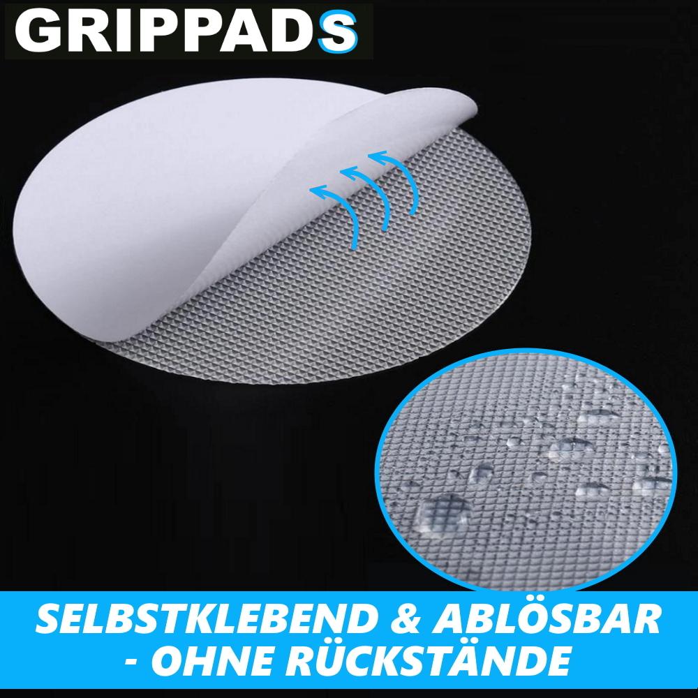 GRIPPADS Lot de 18 bandes autocollantes antidérapantes pour bain et douche