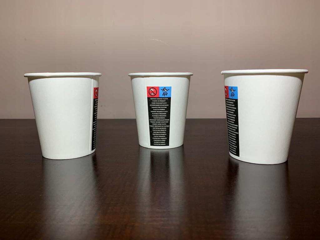 Cups + Lids - Disposable Paper Cups For Eco Coffee