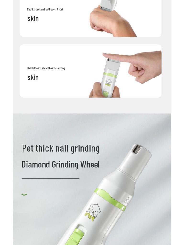 Kodes CP-5200 Pet Clipper & Nail Grinder Combo for Dogs - Free Shipping