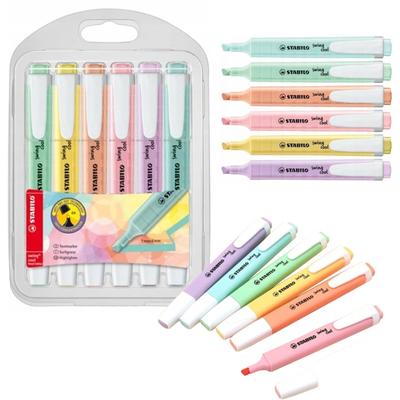 Stabilo Swing Cool Pastell Textmarker Set / 6 Stück / 275/6-08