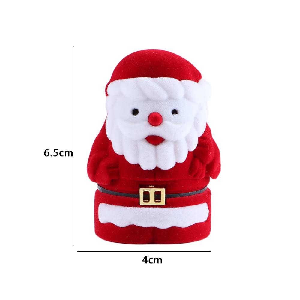 Santa Earring Display Storage Box Jewelry Case Box Ring Case Case Jewelry Ring Box Velvet Box