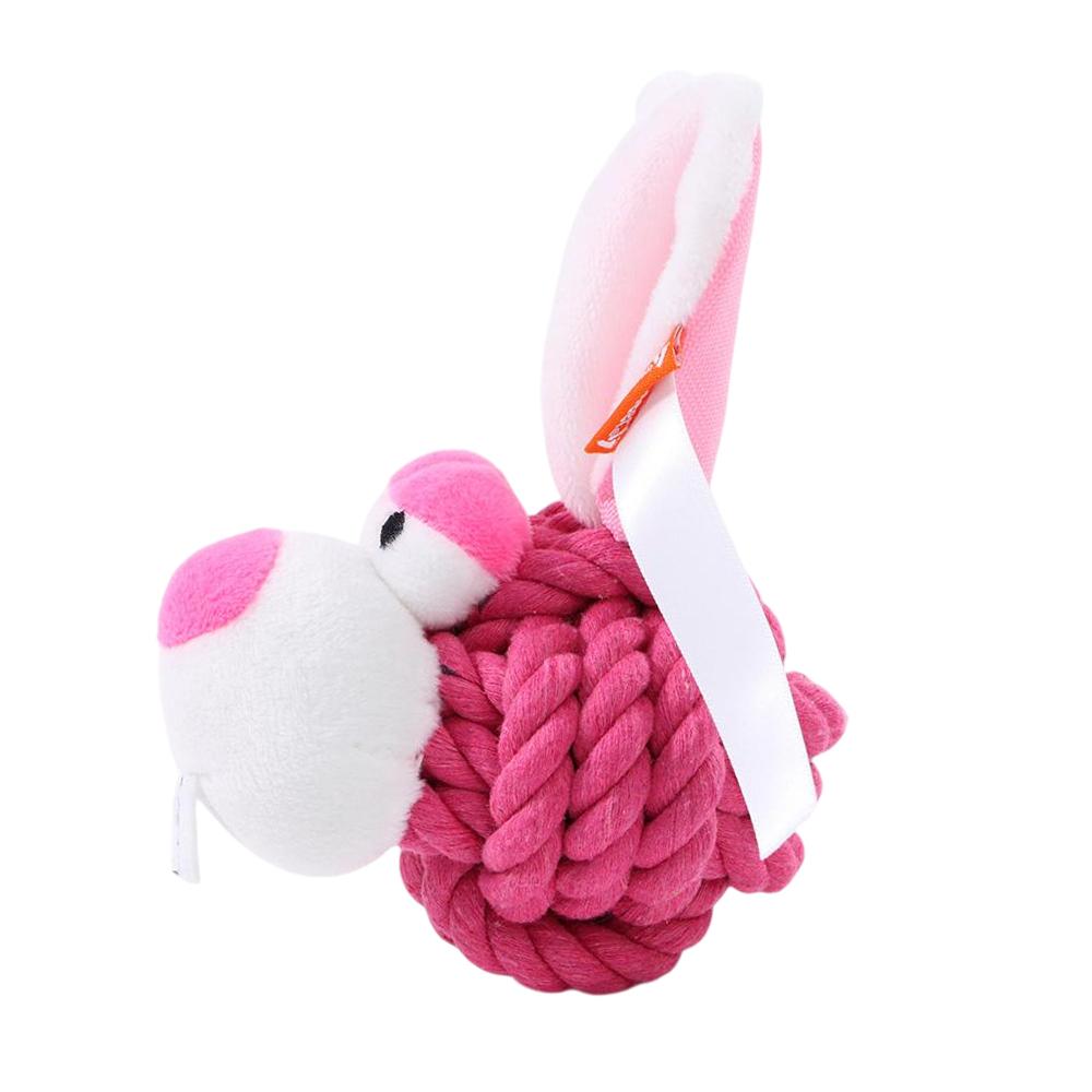 Mbw MiniFeet Rabbit Rope Dog Toy