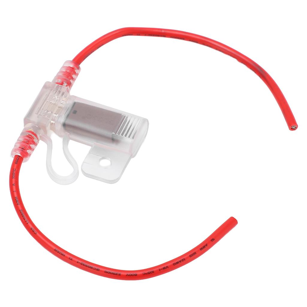 Držák pojistky 12AWG Průhledný Vodotěsný s automatickým jističem pro auto, jachtu, RV