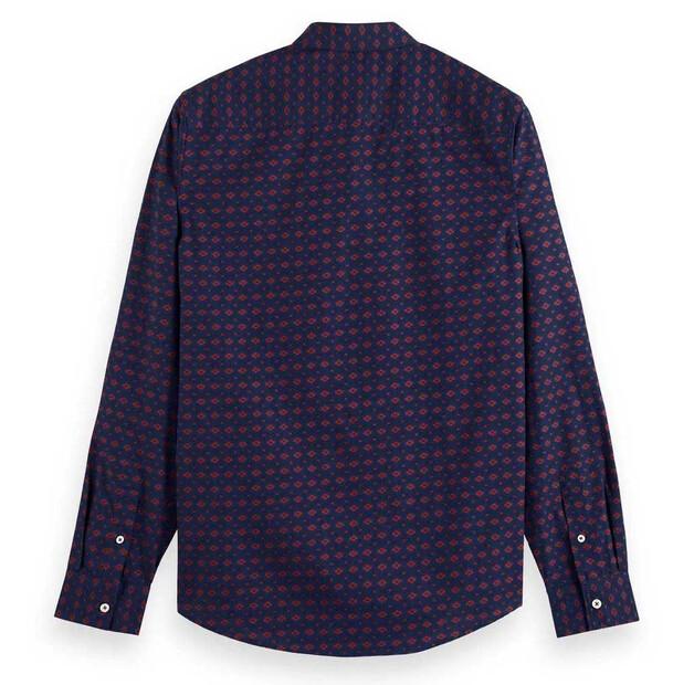 Scotch & Soda Slim Fit Ditsy Aop рубашка с длинным рукавом