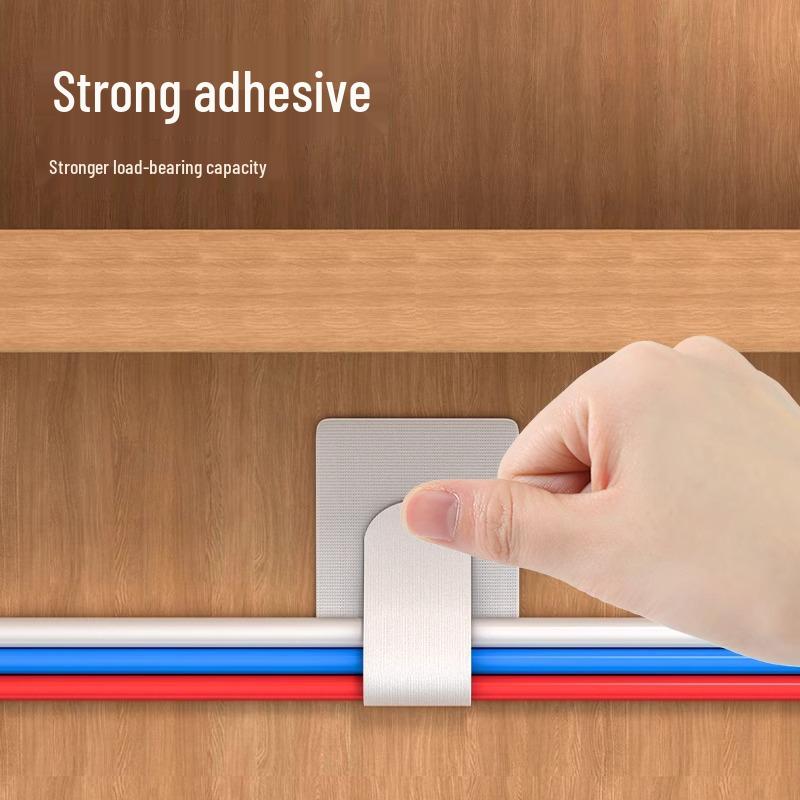 Magic Tape Straps: Cable Organizer Clips for Networking and Charging