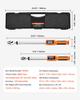 VEVOR Digital Torque Wrench Set, 2 Pieces, 1/2, 3/8 Inch Drive, 72-Tooth, ±2% High Accuracy Electronic Torque Wrench with Preset Value