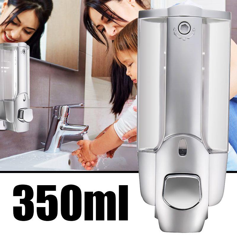 350 ml Soap Dispenser Wall Mounted Shower Head Shampoo Dispensers with Lock For Bathroom Soap Dispenser | Liquid Soap Dispensers