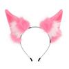 Set Fascia con Orecchie di Volpe e Coda Fatto a Mano - Carino Accessorio Cosplay per Tamamo-no-Mae