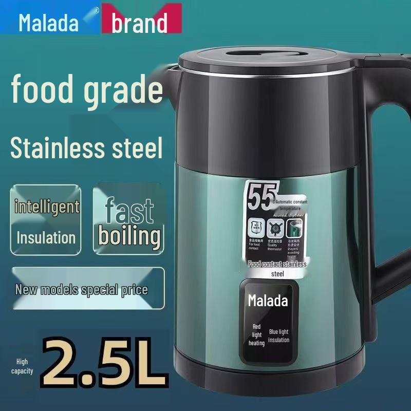 

Умный чайник из нержавеющей стали Wanlida с автоматическим отключением для дома и общежития