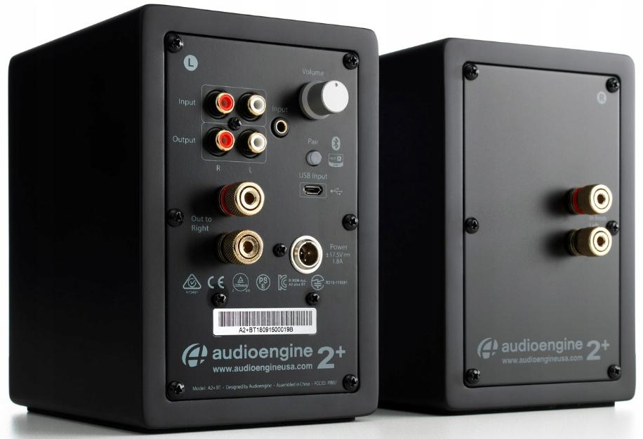 Audioengine a2+ Kabellose Lautsprecher 60W Schwarz