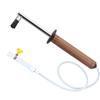 Coffee Tools High-pressure Heat-Resistant Solid Wood Anti-Scalding Handle Espresso Machine Steam Cleaning Brush for Baristas