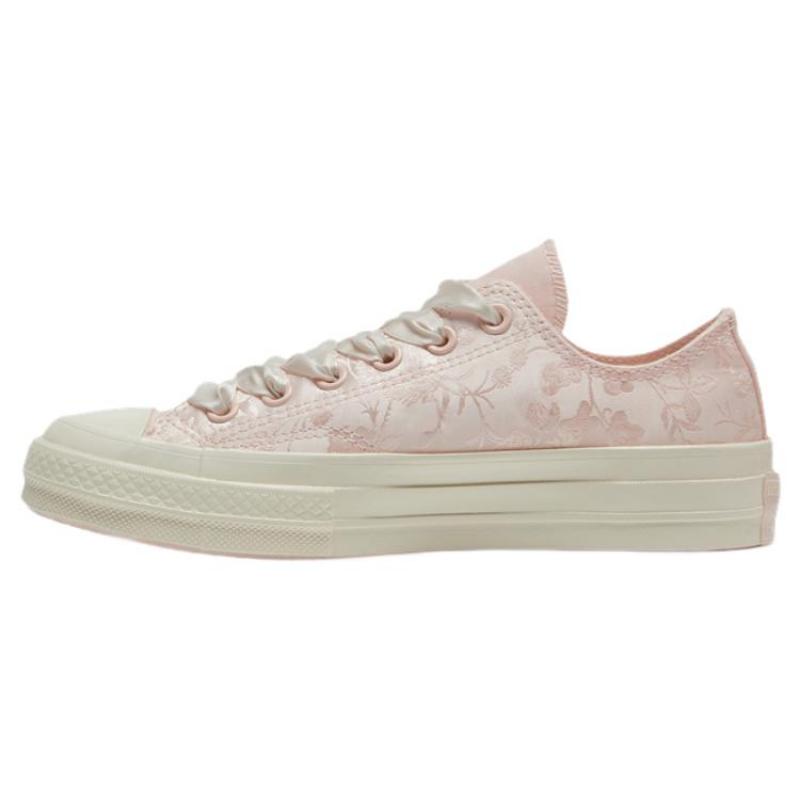 

Converse Chuck 70 Chuck 70 Low Textured Floral Low Top Canvas Shoes Unisex Pink 39.5 розовый