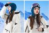 HEADBONE Neck Face Hat for Winter Cold Protection Adjustable Cold UV for Skiing Alphabet Warmer, Cover, [Thick, Comfortable, Stretchy, Cord] Soft,