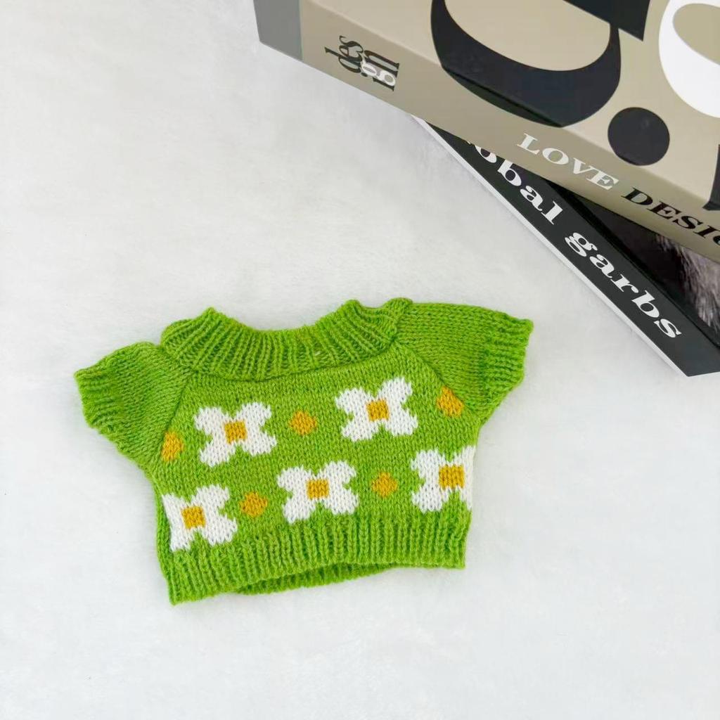 Little Bear Cotton Hoodie Sweater for 30cm Plush Doll Toy Accessories