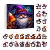 Halloween Advent Calendar 2025 Terrifying Dwarf Pendent 24-Day Countdown Box Cute Mini Characters for Kids