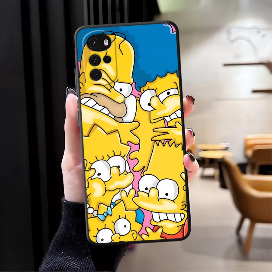 The S-simpsons Cartoon Funda Phone Cover Case for Moto X30 Pro Edge 20 30 S30 Pro