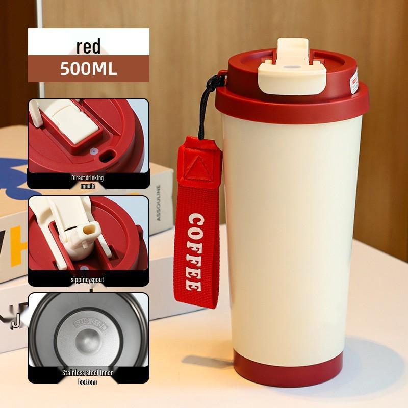 316 Stainless Steel Insulated Travel Mug - Double-Layer Coffee Cup for Men and Women
