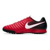 Nike TiempoX Ligera 6 Round Toe Lace-Up TF (Rubber Studs) Slip-Resistant Durable Soccer Shoes Men sneaker Red Black 897766-616