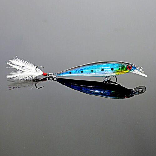 Lot New Kinds Of Fishing Lures Crank Baits Hooks Minnow Baits Crank Tackle