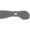Citizen QQ Wristwatch Analog Waterproof Leather Belt Q998-304 Mens White