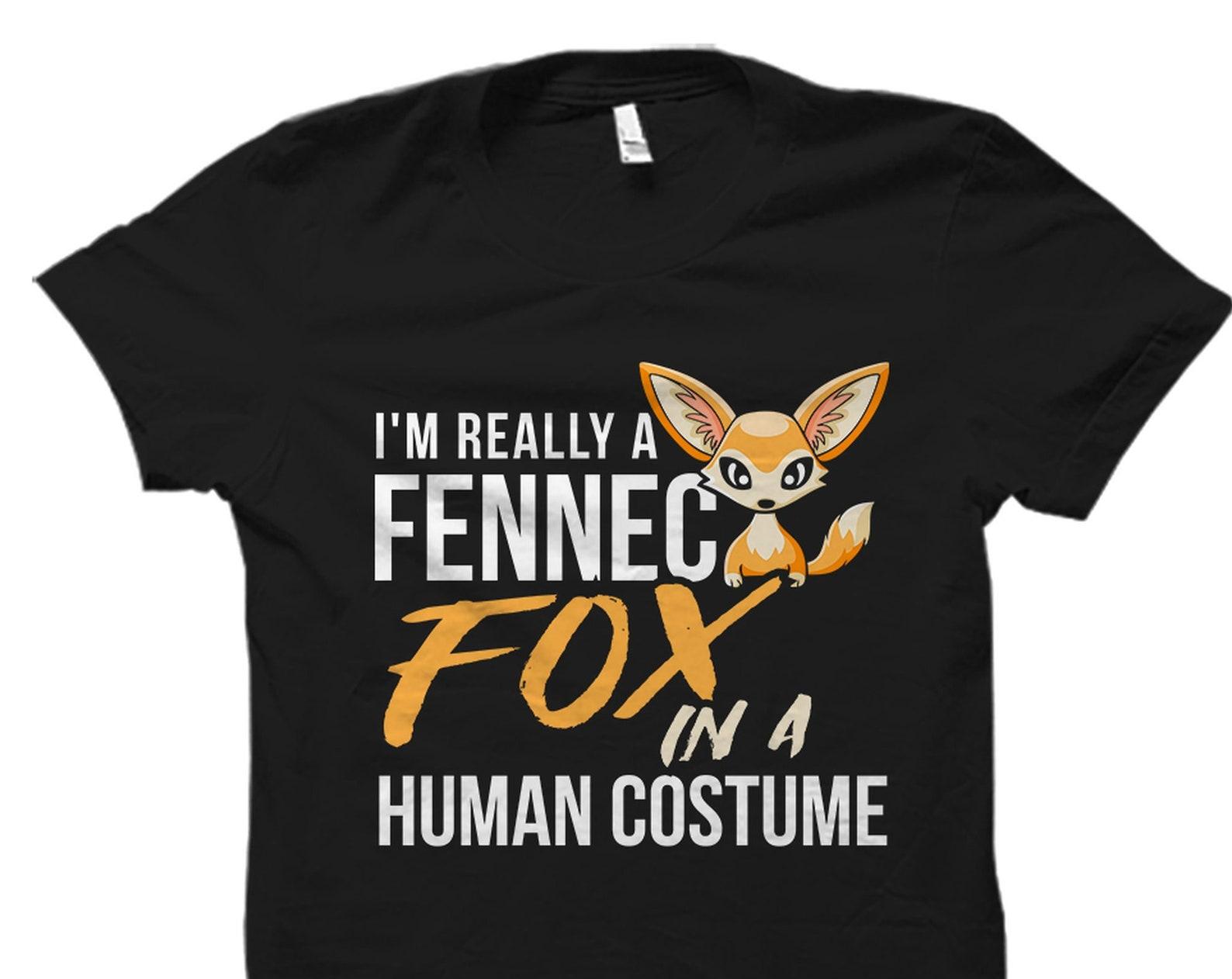 Fennec Fox Shirt. Autumn Tshirt. Fall Shirt. Fox Shirt Women. Fennec Fox Gifts. Animal Lover Gift. Fox Gift #OS4392 L