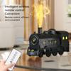 Essential Oil Diffuser Humidifier Practical Train Shape Aromatherapy Diffuser Mist Humidifier Colorful LED Lights for Office