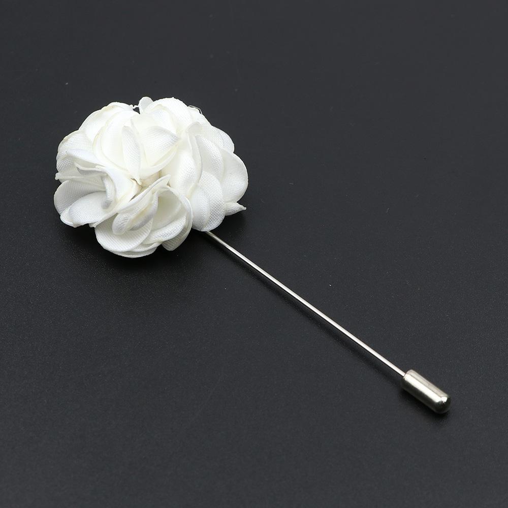 Men s Handmade Brooches Floral Brooch Pin Suit Shirt Corsage Collar Lapel Pin Wedding Boutonniere Jewelry Clothes Accessory