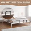 Upgraded Metal Bed Frame Secure Fastener Adjustable Mattress Anti-Skid Retainer for Firm & Stable Sleeping Surface