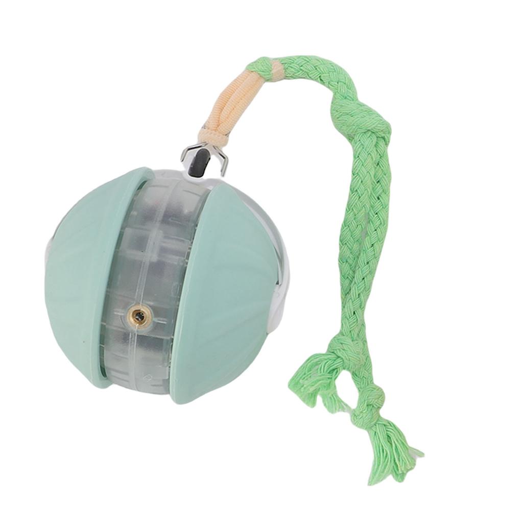 Interactive Cat Toy   Automatic Moving Throwing Rolling Pet Smart   with Rope for Dog Play