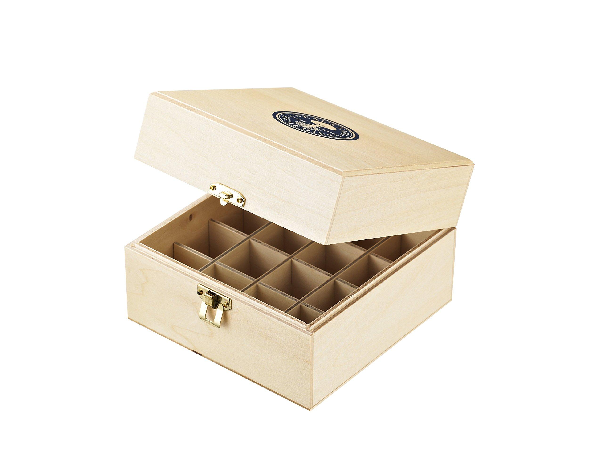 

NEAL S YARD REMEDIES Коробка для эфирных масел (Деревянный ящик для хранения 16 бутылок) 1 кусок (х 1)