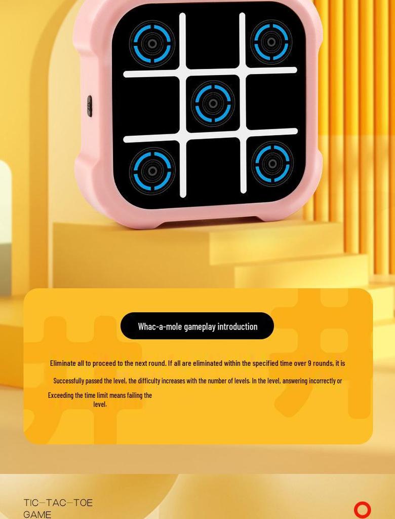 Hot Sale: All-in-One Electronic Tic-Tac-Toe Board Game - Fun, Educational Toy and Gift for Children's Day