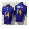 Baltimore Ravens NFL Camiseta de Fútbol Manga Corta Ropa de Equipo Bordada para Hombre Ropa Deportiva para Aficionados