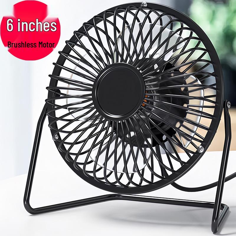Xufeng USB Mini Desktop Fan - 5, 6, 8 Inch Sizes, High Volume Airflow, Electric Office Fan