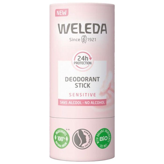 Weleda Déodorant Sensitive Stick Peaux sensibles 50 g