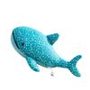 25CM Kawaii Cartoon Simulation Anime Blue Whale Stuffed Marine Animal Plush Toy for Children's Orca Handmade Doll Festival Gift