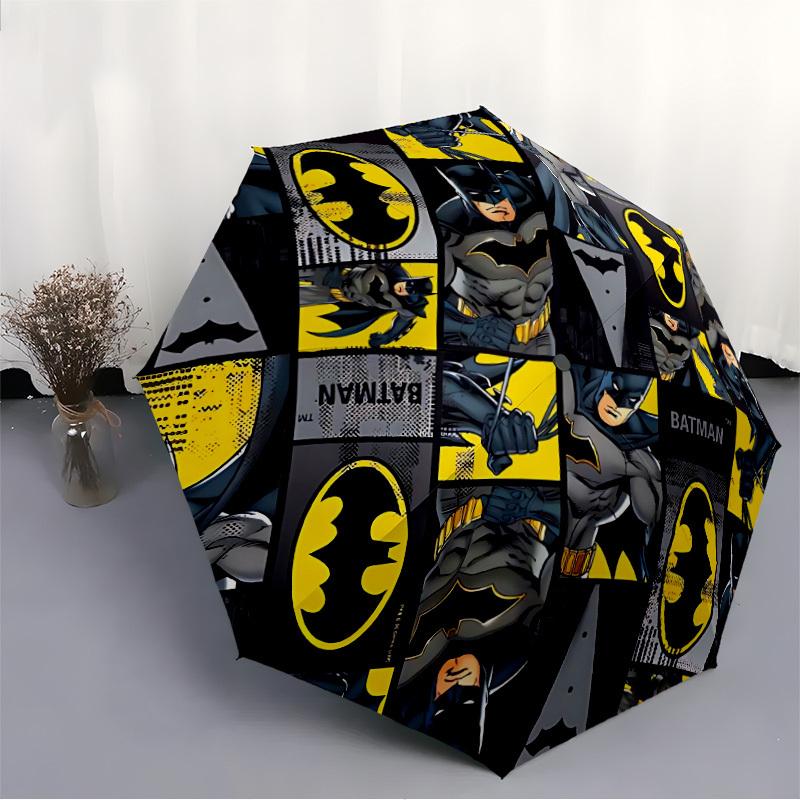 1pc Batman Logo Automatic Open/Close Umbrella, Christmas Gift for Men Women, Daily Travel Outdoor Use yy251101206