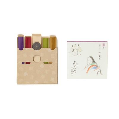 Incense Genji Selection of 20 Shoyeido Made In with Simple Incense Holder Sticks, Kaorisho, Hakigi, Sticks, Pieces, 621720, Shoyeido, Hahakigi,