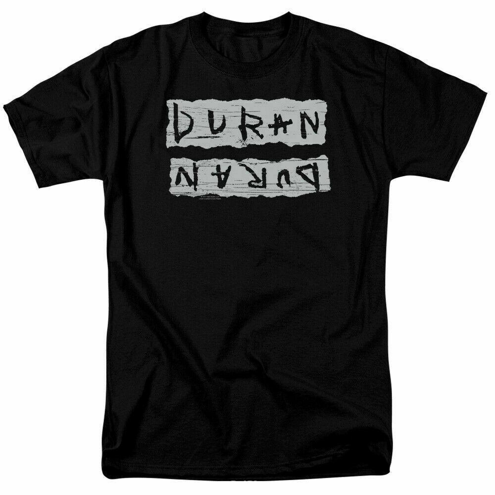 

26 Durran Durran Print Error T Shirt Licensed Rock N Roll Music Band Merch Black Unisex T-Shirt M