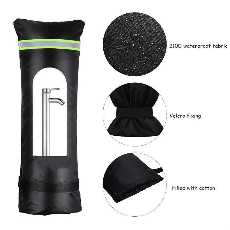 Waterproof Anti-Freeze Faucet Cover with Drawstring