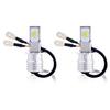 RIZES Headlight H3 Led Fog Lamp Light Short Car Truck 24v Bulb Cob Aluminum Small Compact 2pcs White
